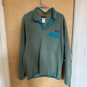 Patagonia Women’s Lightweight Synchilla Snap-T Fleece Pullover Size XL